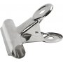 Clip en mtal - argent - 6 pcs