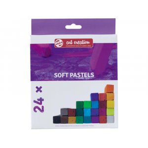 Création artistique pastel tendre - 24 crayons Création artistique pastel tendre - 24 crayons