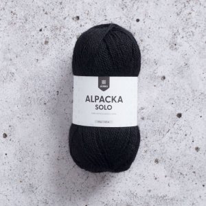Alpaga Solo 50g - Noir Alpaga Solo 50g - Noir