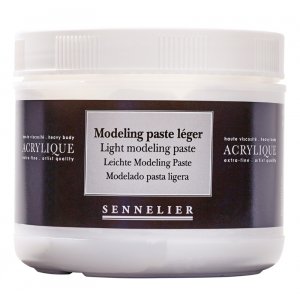 Médium Acrylique Sennelier 500 Ml - Pâte à Modeler Légère Médium Acrylique Sennelier 500 Ml - Pâte à Modeler Légère