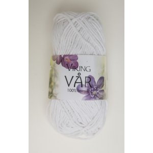 Fil Viking Printemps 50g - Blanc (400) Fil Viking Printemps 50g - Blanc (400)