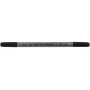 Marqueurs textiles - noirs - 6 pcs