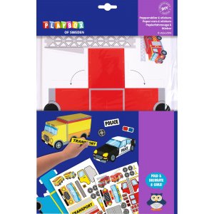 Voitures et autocollants en papier Voitures et autocollants en papier