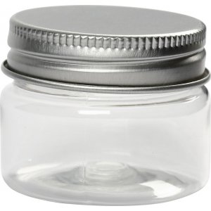 Pot en plastique avec couvercle - 35 ml - 10 pcs Pot en plastique avec couvercle - 35 ml - 10 pcs