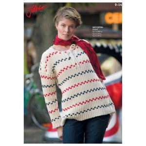 Patron tricot - Pull en maille côtelée 2 Patron tricot - Pull en maille côtelée 2