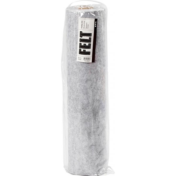 Feutre Hobby - gris - Chiné - 5 m Feutre Hobby - gris - Chiné - 5 m