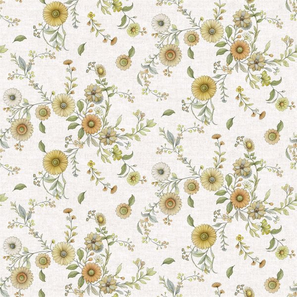 Tissu cir textile Rakel vert