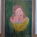 Image client Peinture acrylique W&N Galeria 250ml - 599 Vert sève