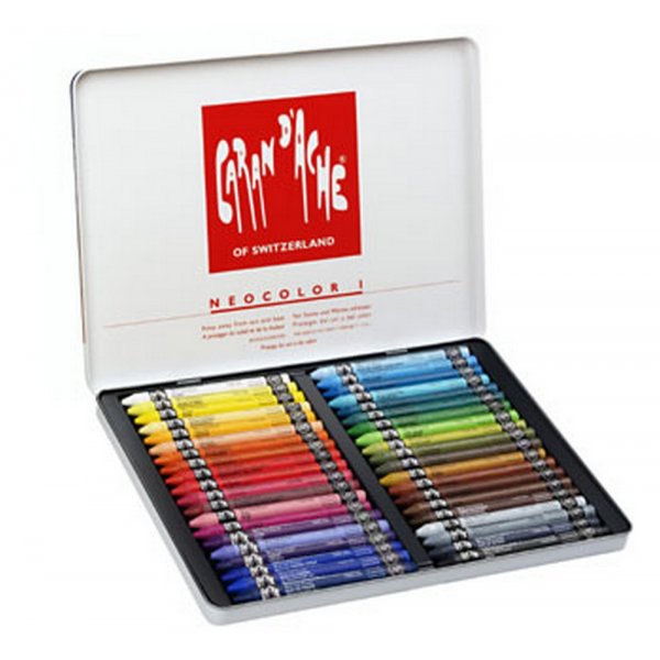 Crayon de Cire Caran d'Ache NeoColor I - 40 Crayons