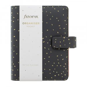 Calendrier système Filofax Pocket - Confetti Charcoal Calendrier système Filofax Pocket - Confetti Charcoal