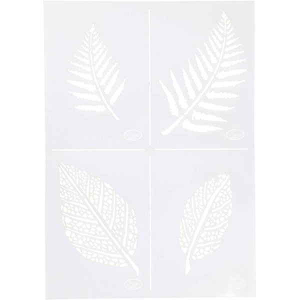 Pochoir - feuille - A4 Pochoir - feuille - A4