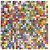 Mosaïque 10 mm - 784 pcs Mosaïque 10 mm - 784 pcs