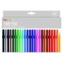 Stylo fibre 24 pcs �troit