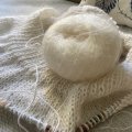 Image client Fil DROPS Kid-Silk Uni Color - 25g - Naturel (01)