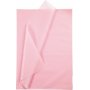 Papier de soie - rose clair - 50 x 70 cm - 14 g -10 feuilles