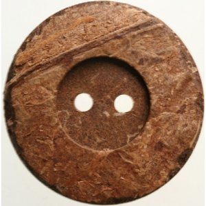 Bouton Rond 2 trous 15 mm 7pcs - Texture bois vert foncé Bouton Rond 2 trous 15 mm 7pcs - Texture bois vert foncé