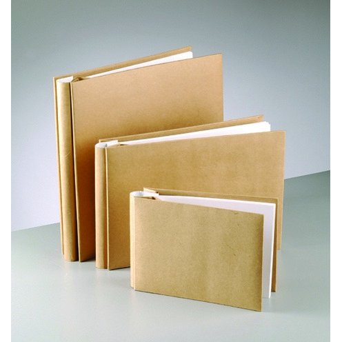 Album photo 31 x 31 x 5 cm - marron 25 feuilles / 190 g/m