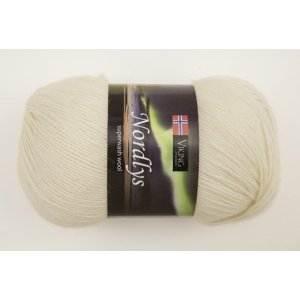 Fil Viking Nordlys 100g - Blanc (900) Fil Viking Nordlys 100g - Blanc (900)
