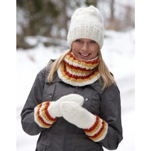 Patron tricot - Faux polo, bonnet et mitaines Patron tricot - Faux polo, bonnet et mitaines