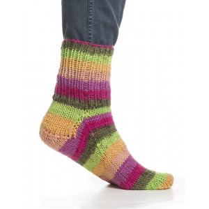 Fil Viking Raggen 150g - Violet/Rose/Beige/Vert/Jaune (744) Fil Viking Raggen 150g - Violet/Rose/Beige/Vert/Jaune (744)