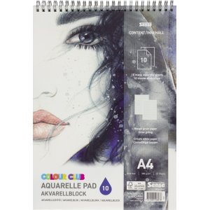 Bloc aquarelle Color Club Fsc® A4 Spirale Bloc aquarelle Color Club Fsc® A4 Spirale