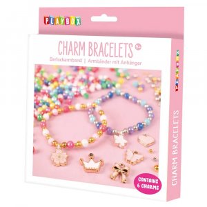 Kit de cr�ation de bracelets � breloques - Kit de bijoux cr�atifs