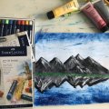 Image client Set de pastels à l'huile Goldfaber Set 12 Crayons