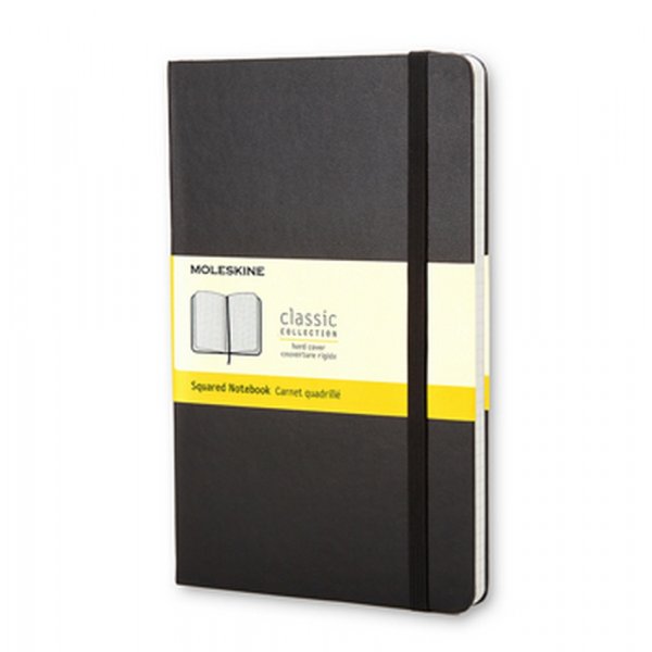 Carnet Classic Pocket  Carreaux - Noir