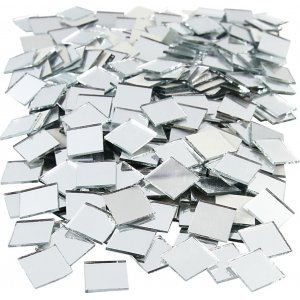 Mosaïque miroir - 16 x 16 mm - 500 pcs Mosaïque miroir - 16 x 16 mm - 500 pcs
