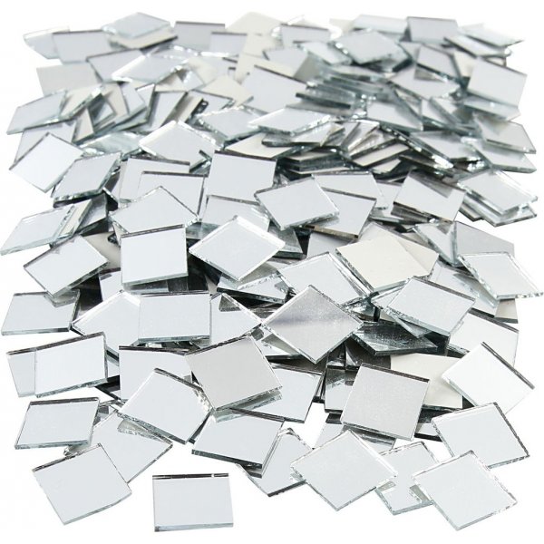 Mosaque miroir - 16 x 16 mm - 500 pcs