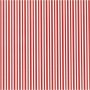 Papier cadeau - rouge/blanc - Rayures - 100 m