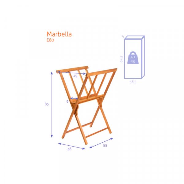 Berceau graphique - N80 - Marbella (moyen)