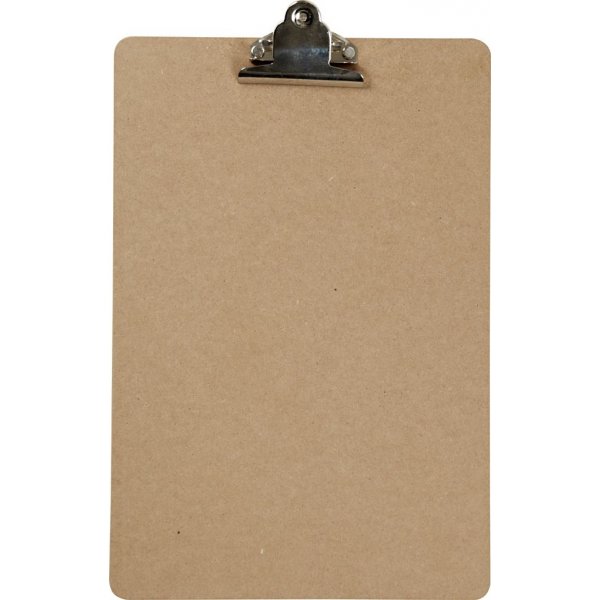 Presse-papiers/bloc  dessin - argent - A4