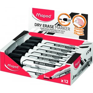 Stylo pour tableau blanc - Maped - Bullet 2mm Stylo pour tableau blanc - Maped - Bullet 2mm