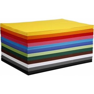 Carton créatif - couleurs mélangées - A2 - 12x100 pcs Carton créatif - couleurs mélangées - A2 - 12x100 pcs