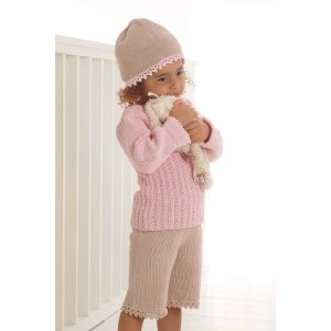 Patron tricot - Pull, short et bonnet (1410-5) Patron tricot - Pull, short et bonnet (1410-5)