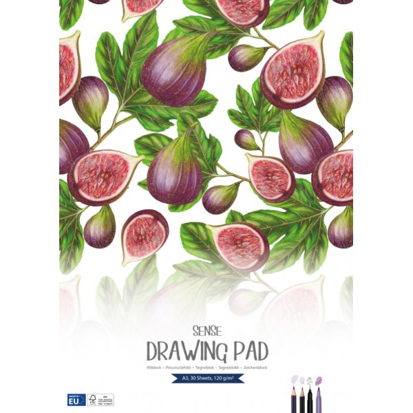 Bloc à dessin Sense 120g - A3 Bloc à dessin Sense 120g - A3