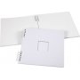 Scrapbook avec spirale - blanc - 30,5 x 30,5 cm