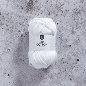 Coton Doux 50g - Blanc Coton Doux 50g - Blanc