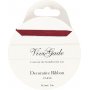 Ruban gros grain - rouge - 15 m