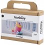 Mini Kit DIY Modelage, rose fluo, Monster Freddy