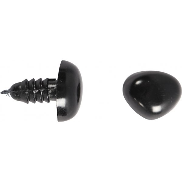 Yeux et nez  modeler - Noir