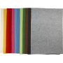 Feutre Hobby - couleurs mlanges - 12 feuilles
