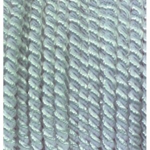 Cordon viscose 4 mm - 25 mètres - blanc Cordon viscose 4 mm - 25 mètres - blanc