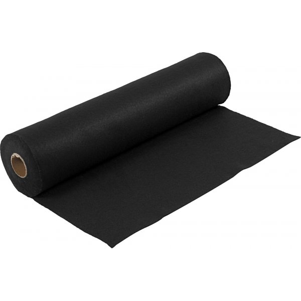 Feutre Hobby - noir - 5 m