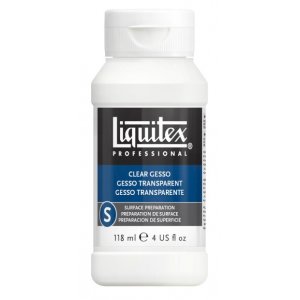 Médium acrylique Liquitex - Gesso transparent Médium acrylique Liquitex - Gesso transparent