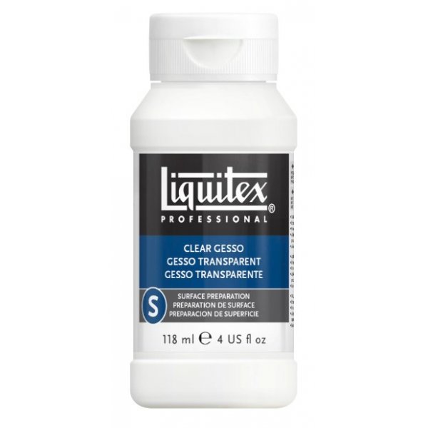 Mdium acrylique Liquitex - Gesso transparent