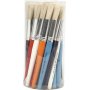 Pinceaux pour enfants - ronds - 30 pcs
