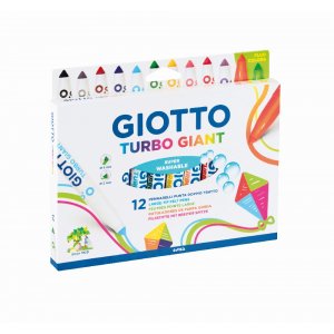 Feutres Giotto Turbo Giant - paquet de 12 Feutres Giotto Turbo Giant - paquet de 12