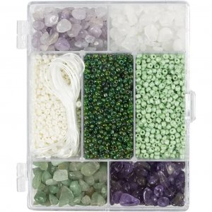DIY Mix - Bijoux en perles et cristaux - Vert fée DIY Mix - Bijoux en perles et cristaux - Vert fée